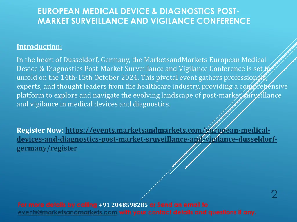 european medical device diagnostics post market 1