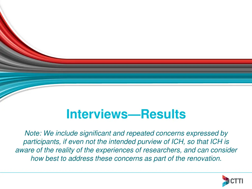 interviews results