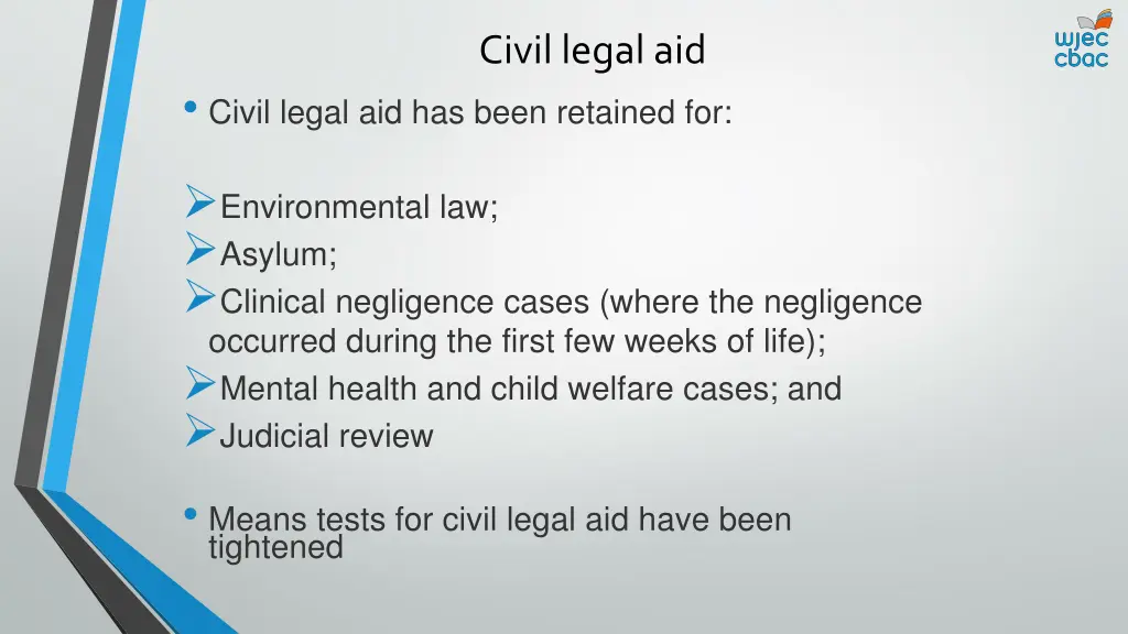 civil legal aid 1