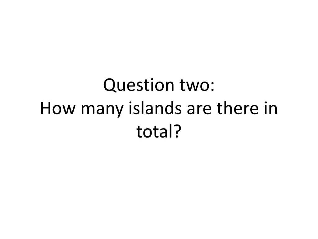 question two