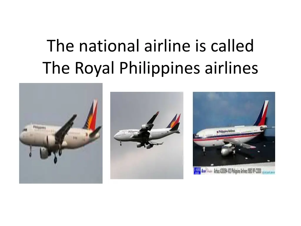 the national airline is called the royal