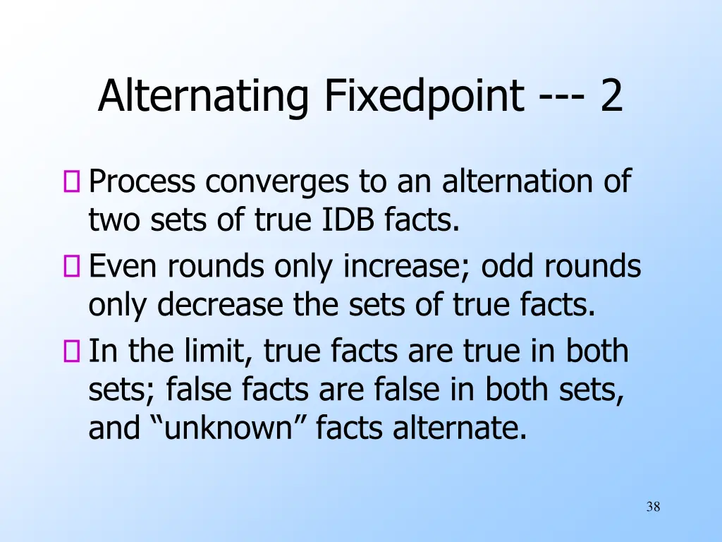 alternating fixedpoint 2