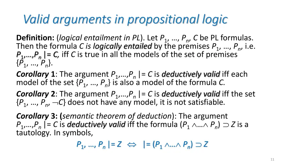 valid arguments in propositional logic 2