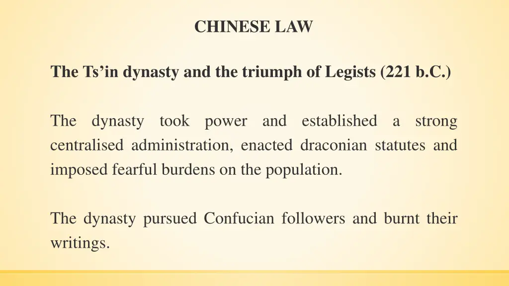 chinese law 8