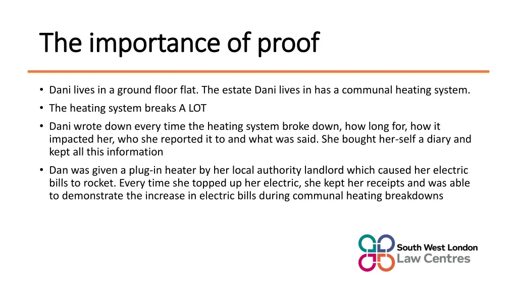 the importance of proof the importance of proof