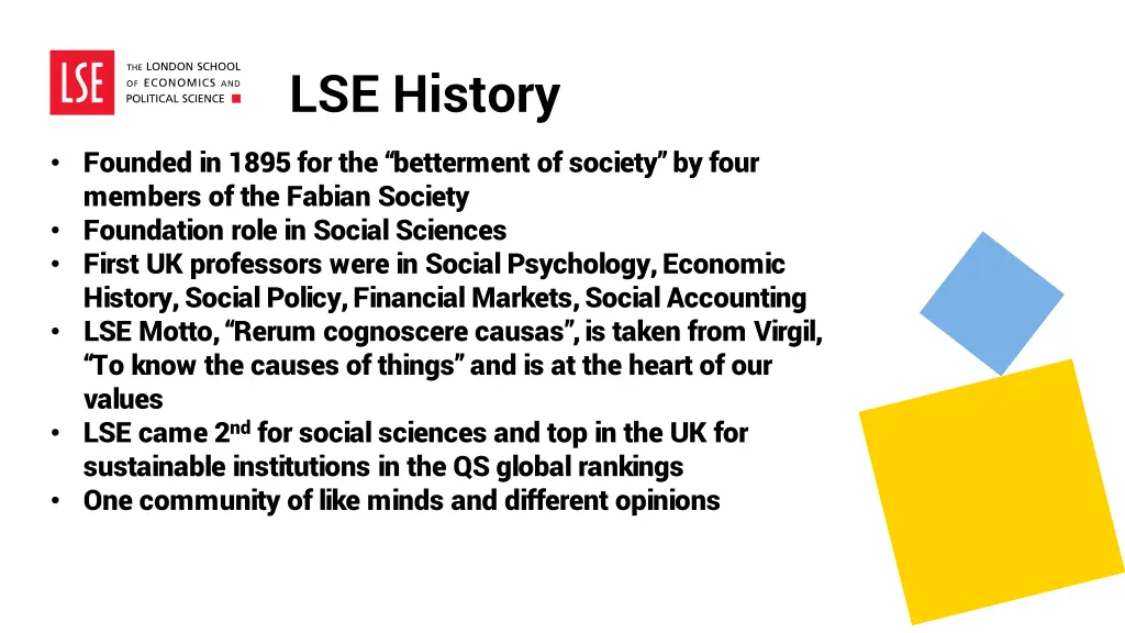 lse history