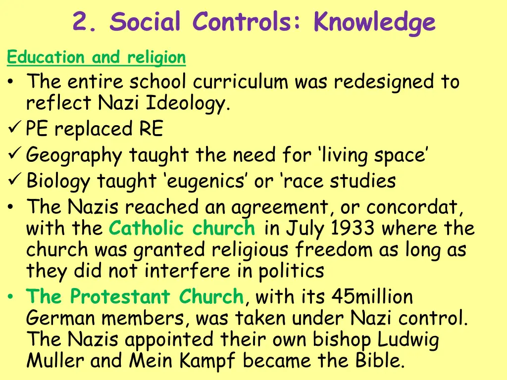 2 social controls knowledge 1