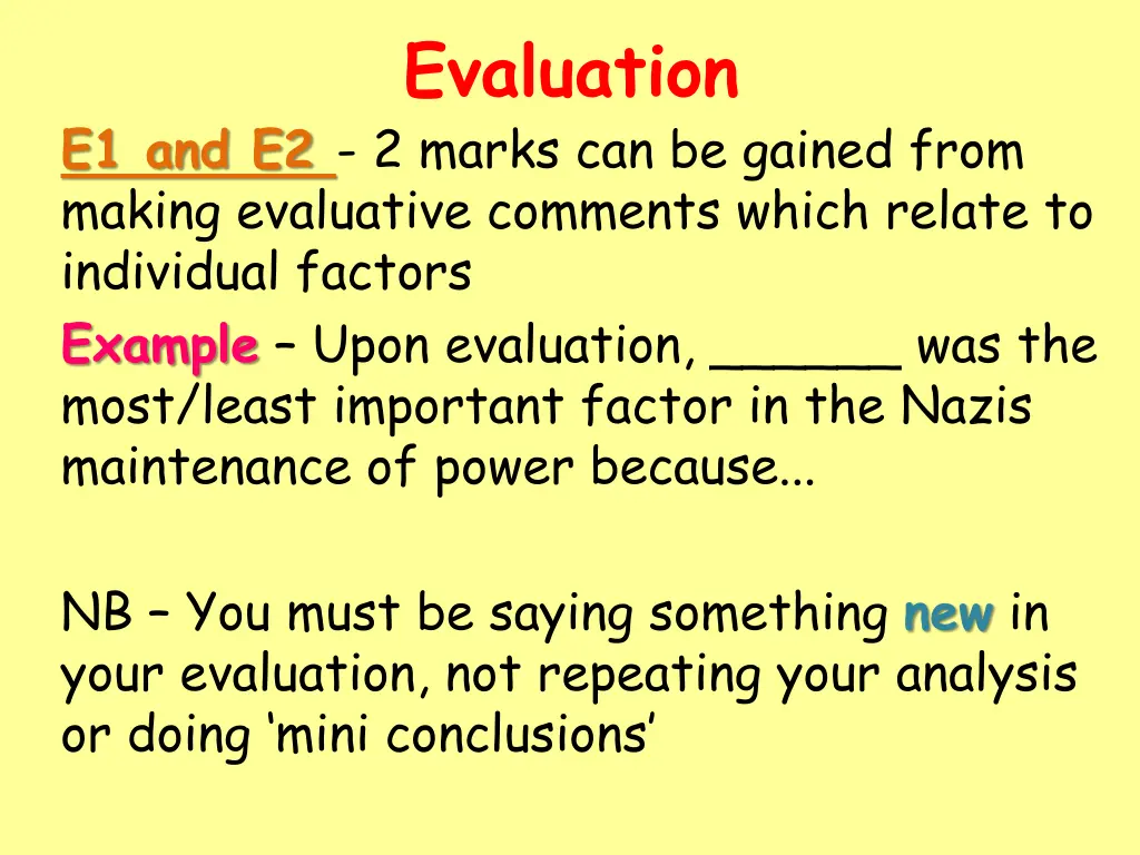 evaluation 1