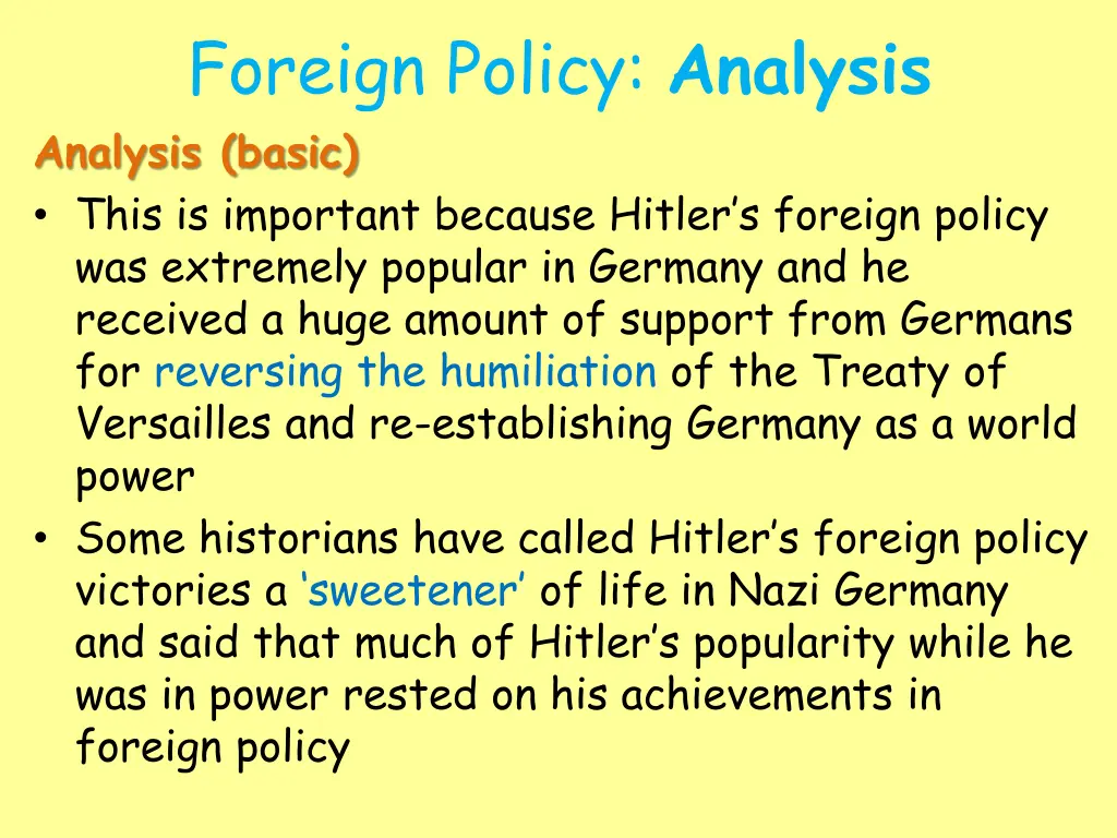 foreign policy analysis