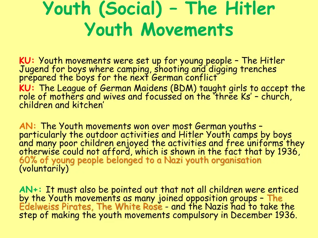 youth social the hitler youth movements