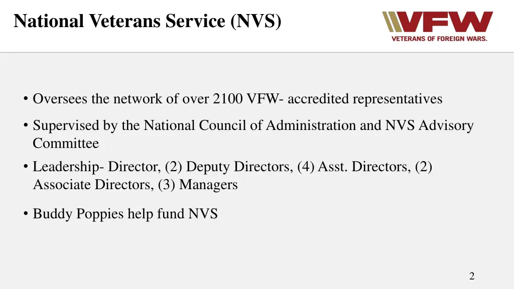 national veterans service nvs