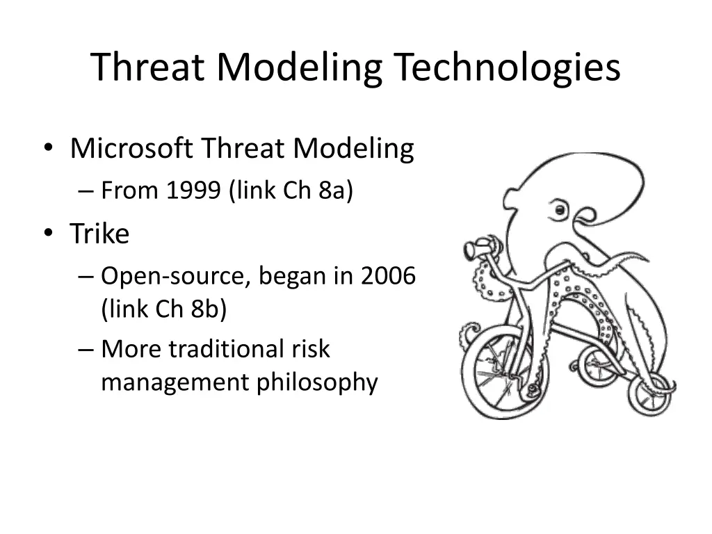 threat modeling technologies