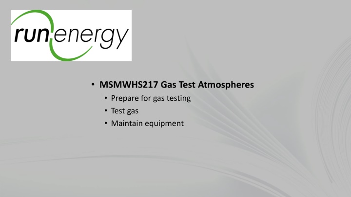 msmwhs217 gas test atmospheres prepare