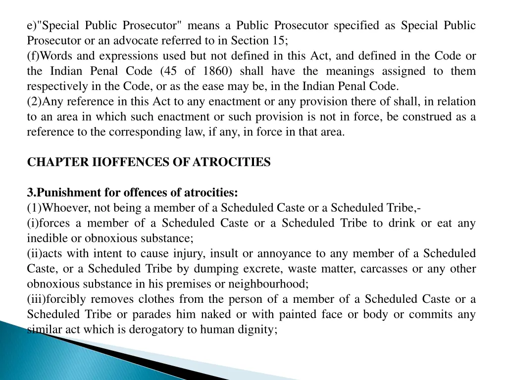 e special public prosecutor means a public