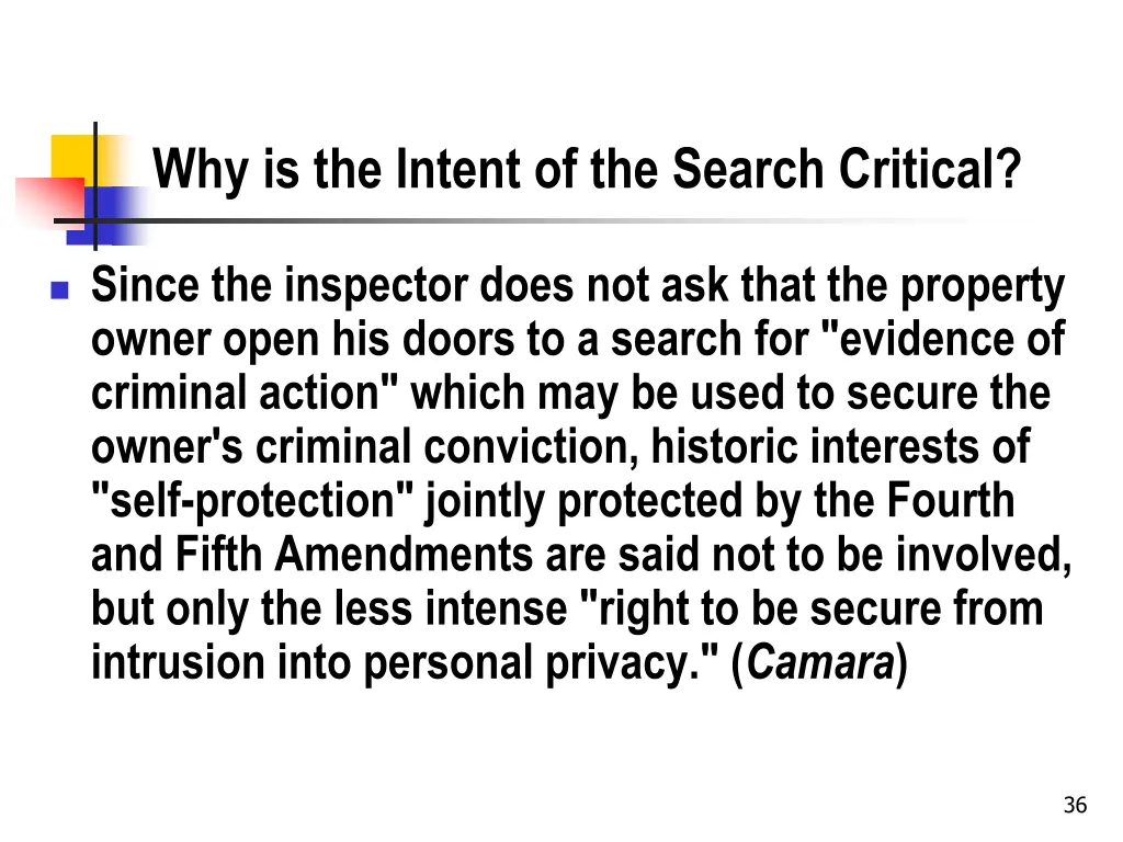 why is the intent of the search critical