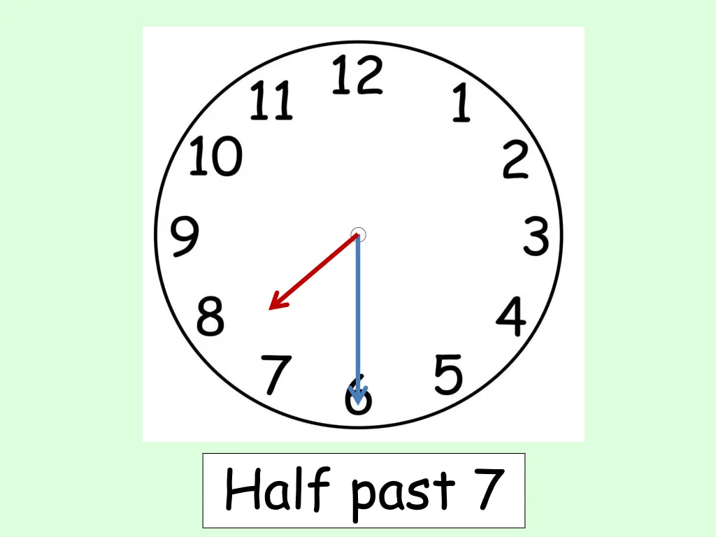 half past 7