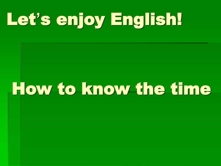 let let s enjoy english s enjoy english