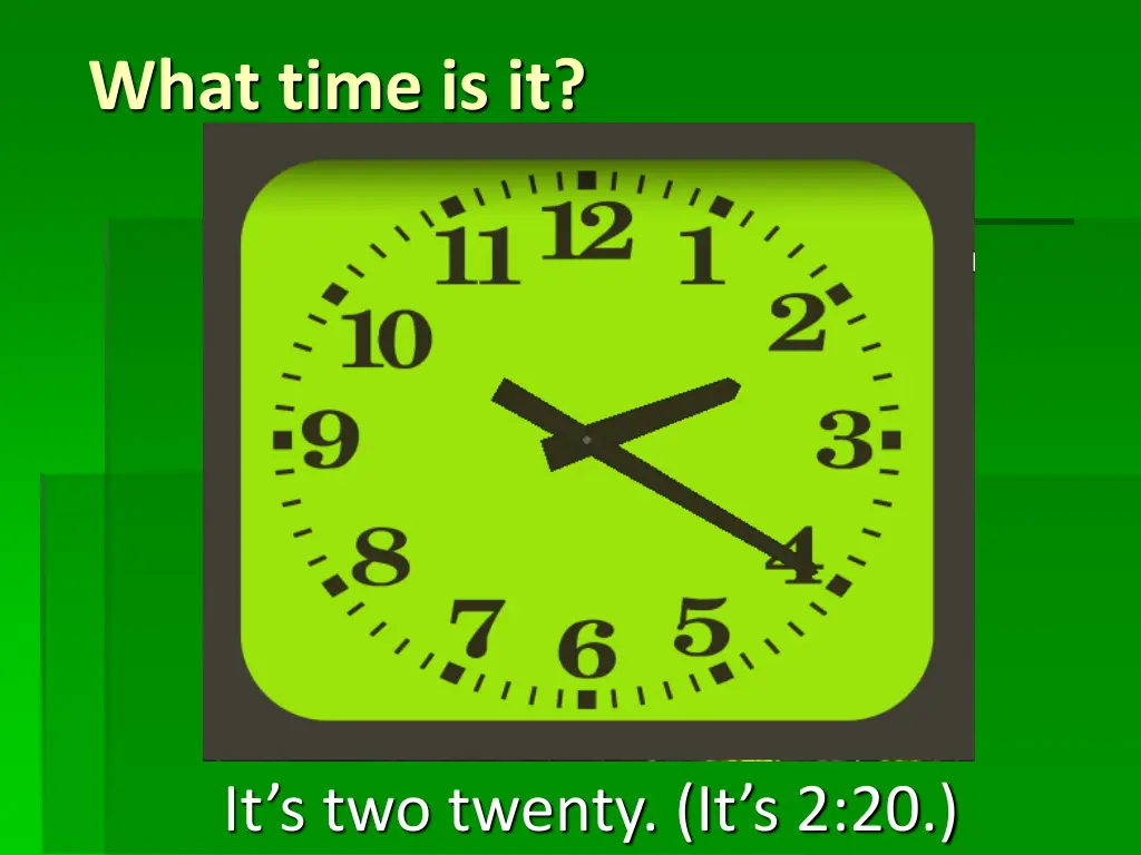 what time is it 23