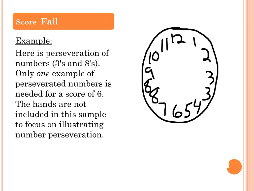 score fail 1