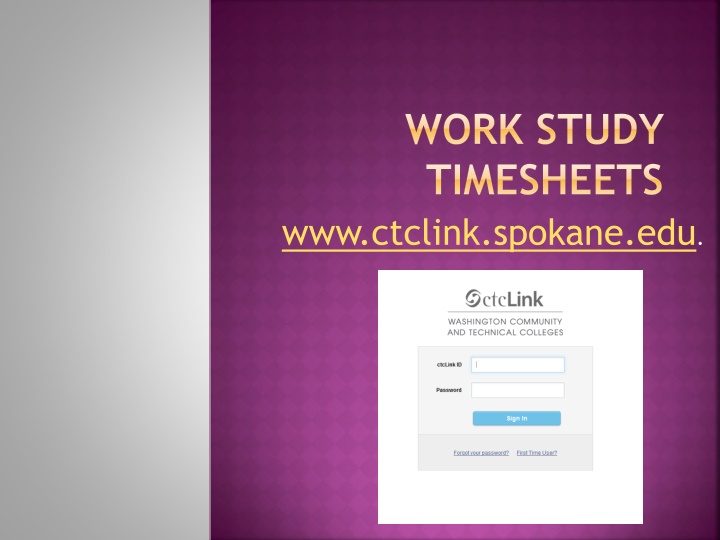 work study timesheets