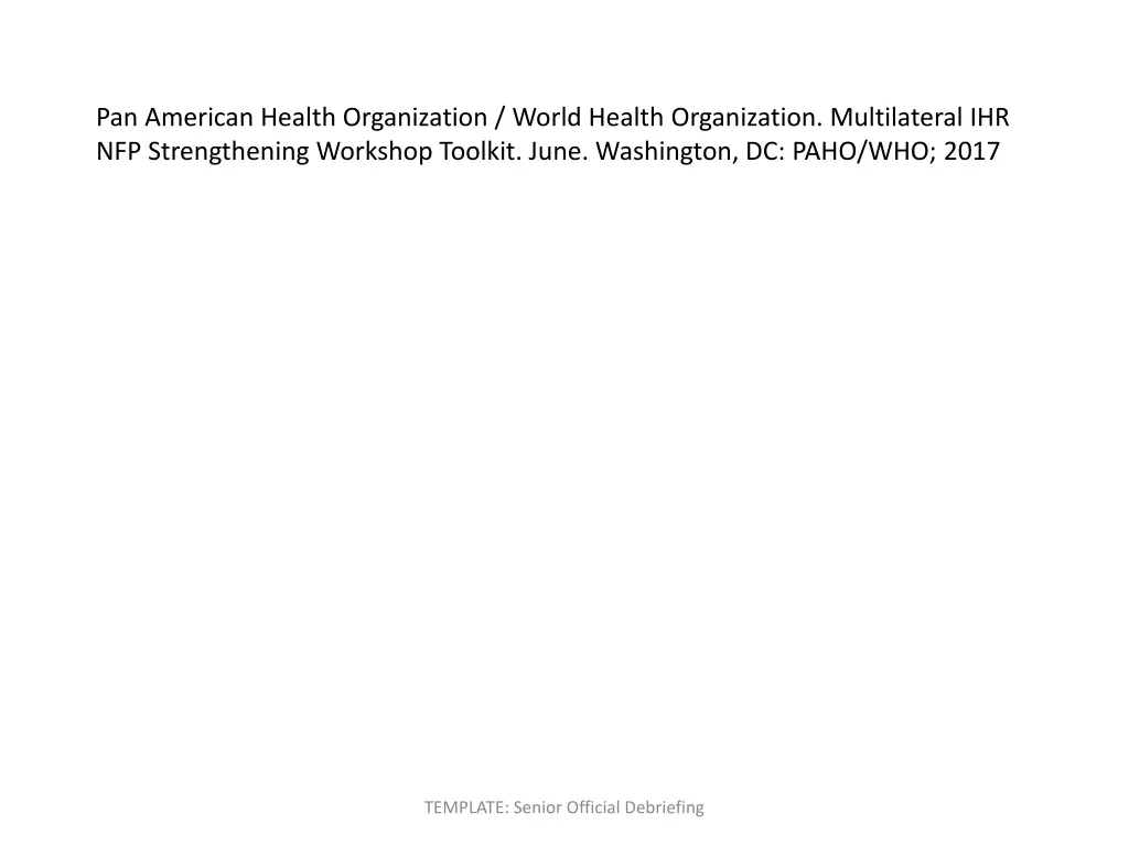 pan american health organization world health