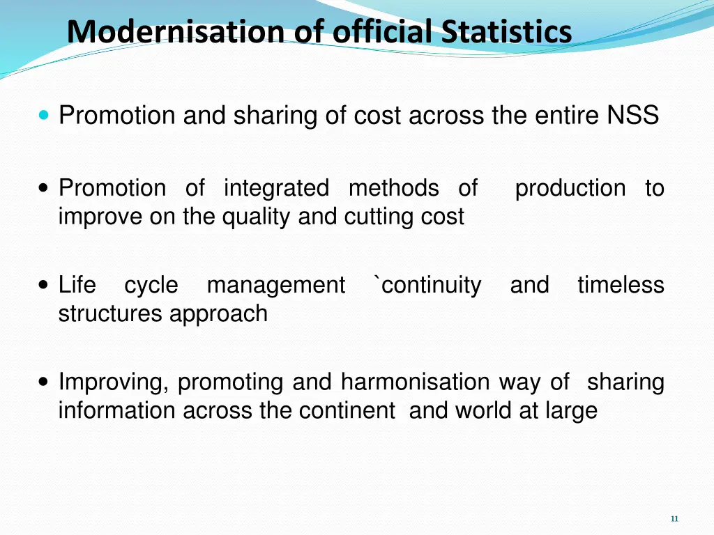 modernisation of official statistics 3