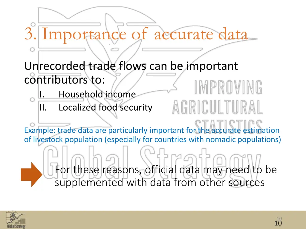 3 importance of accurate data