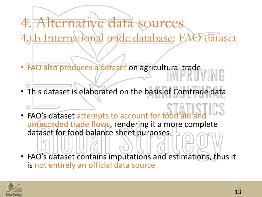 4 alternative data sources 4 i b international