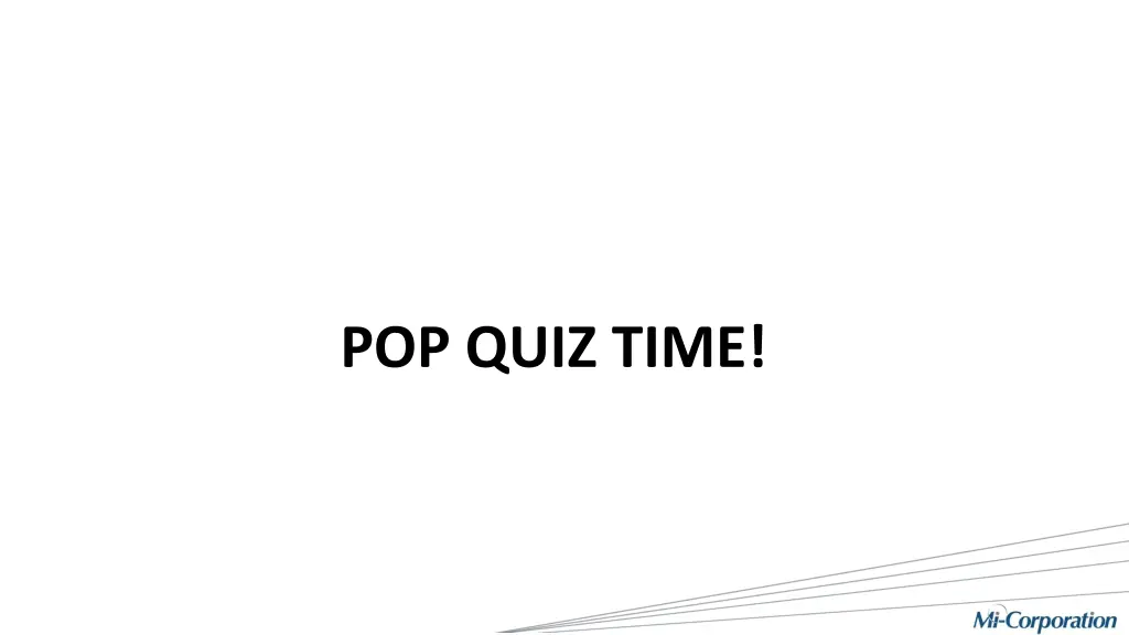 pop quiz time