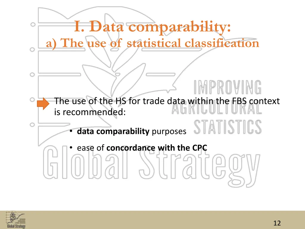 i data comparability a the use of statistical 5