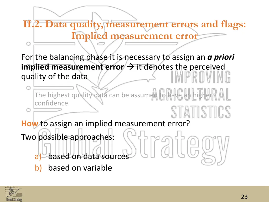 ii 2 data quality measurement errors and flags