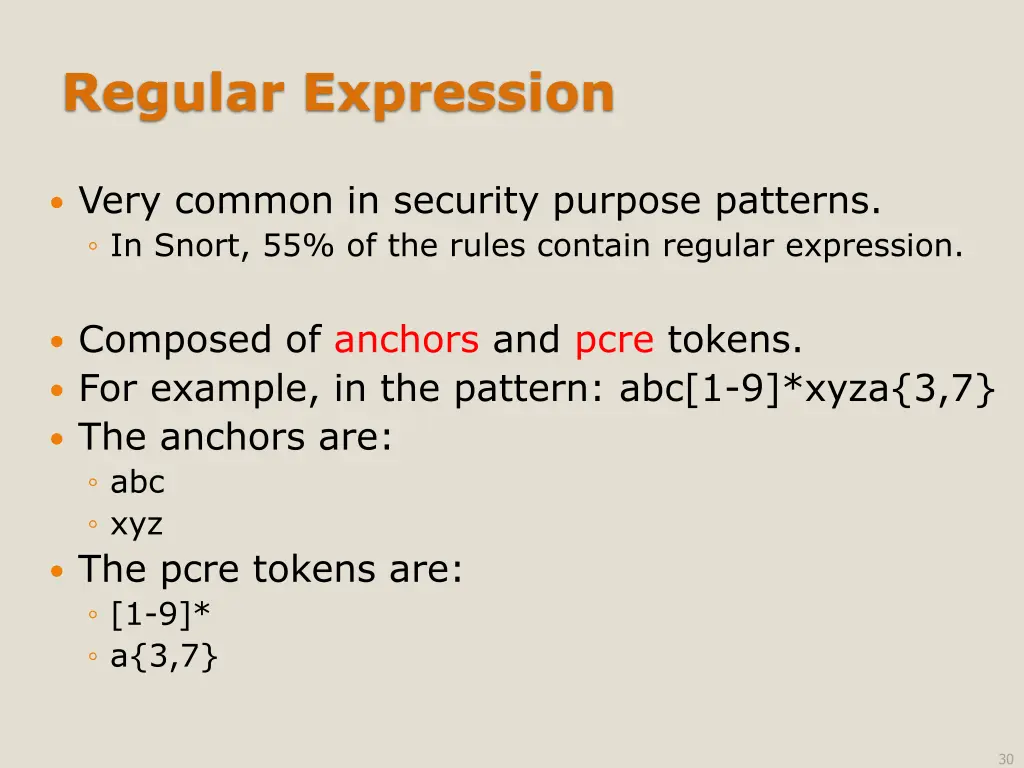 regular expression