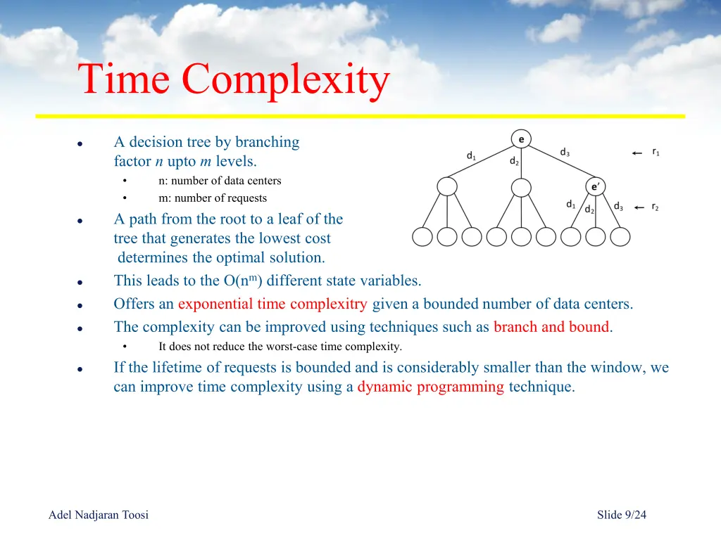 time complexity