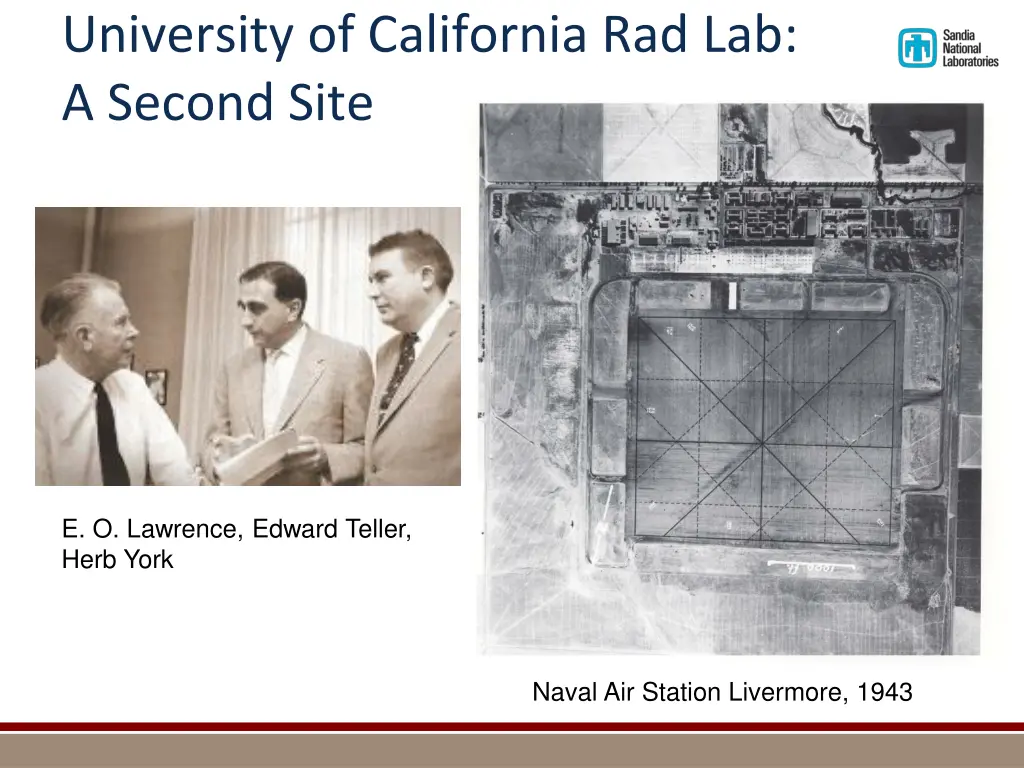 university of california rad lab a second site