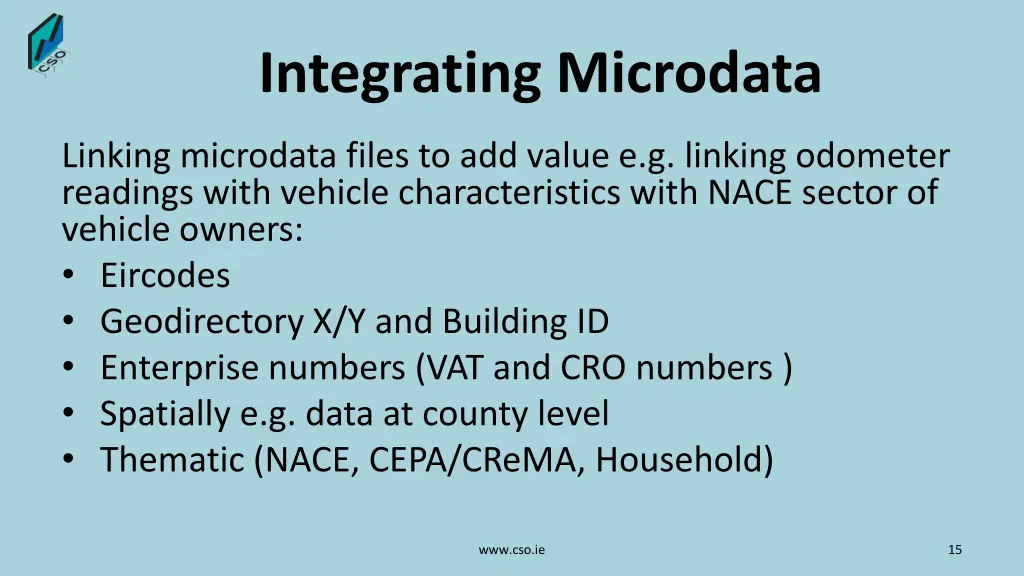 integrating microdata