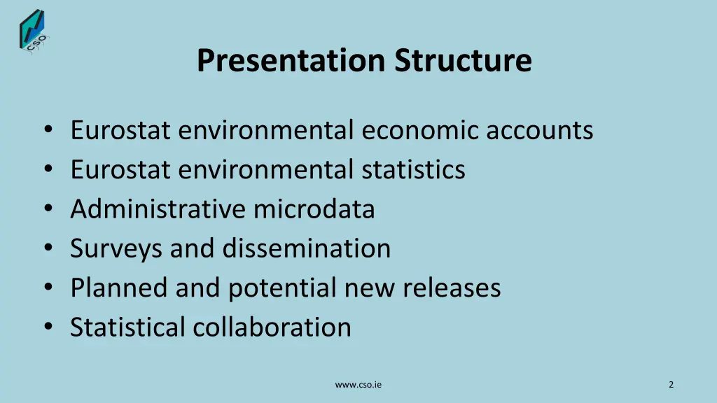 presentation structure