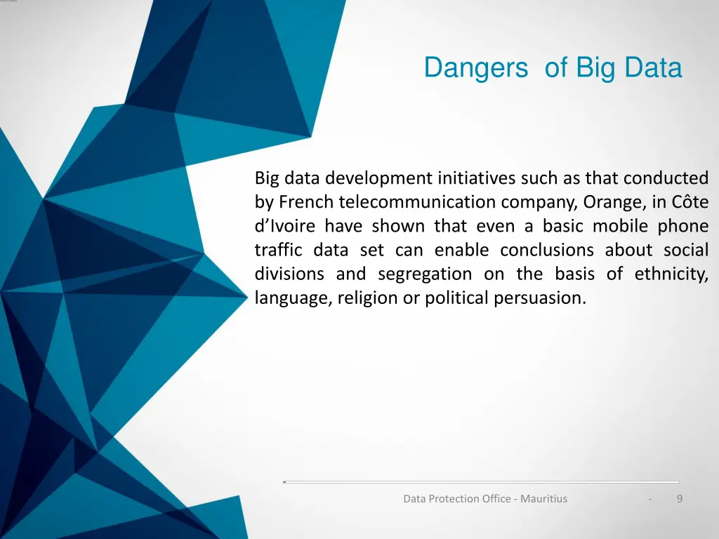 dangers of big data 2