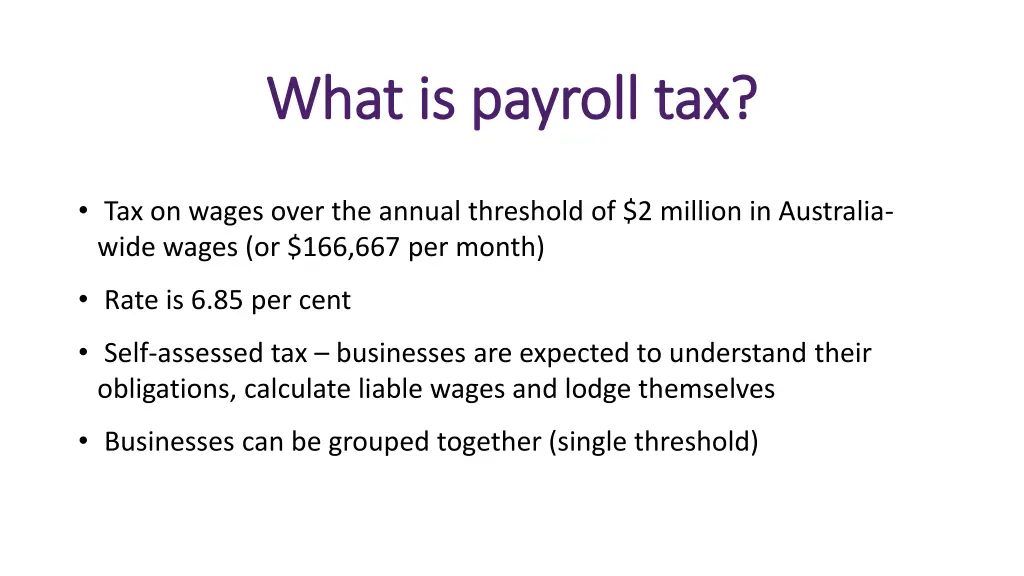 what is payroll tax what is payroll tax