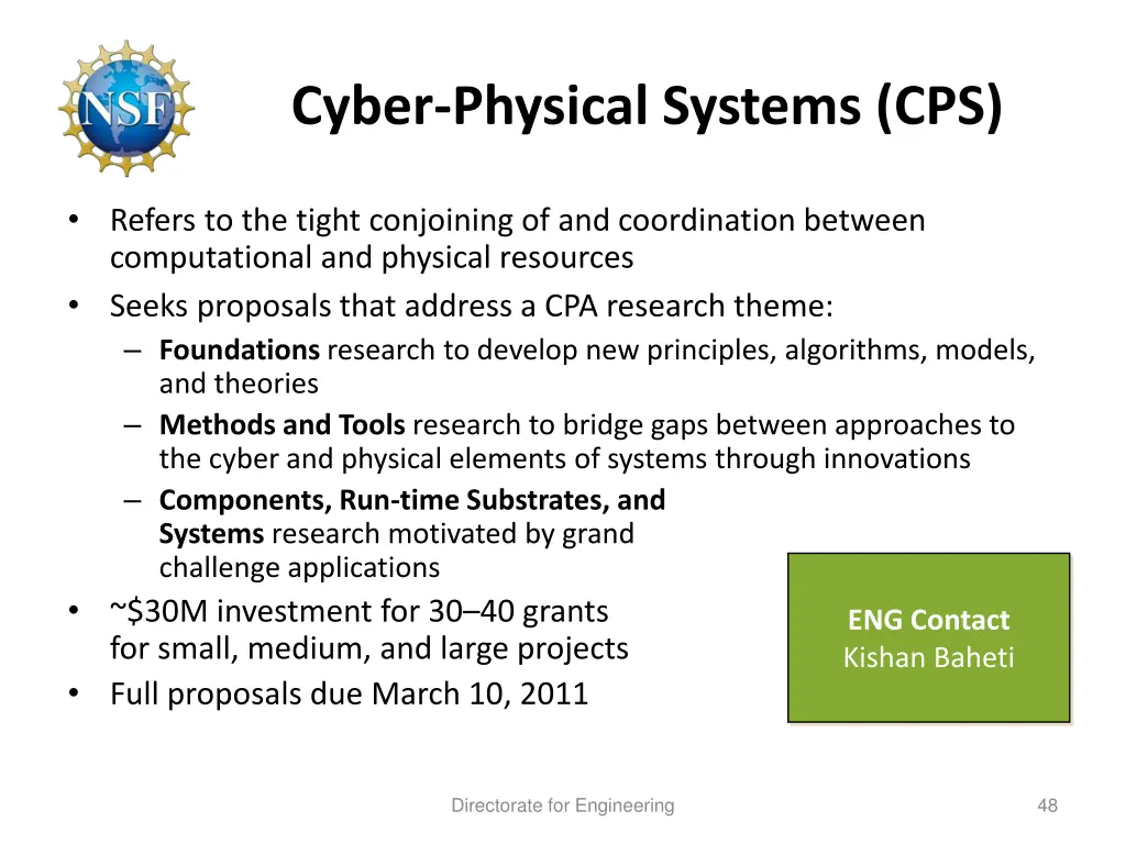 cyber physical systems cps