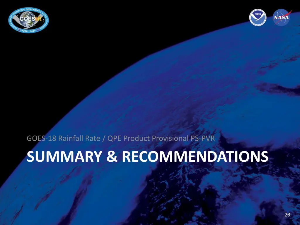 goes 18 rainfall rate qpe product provisional