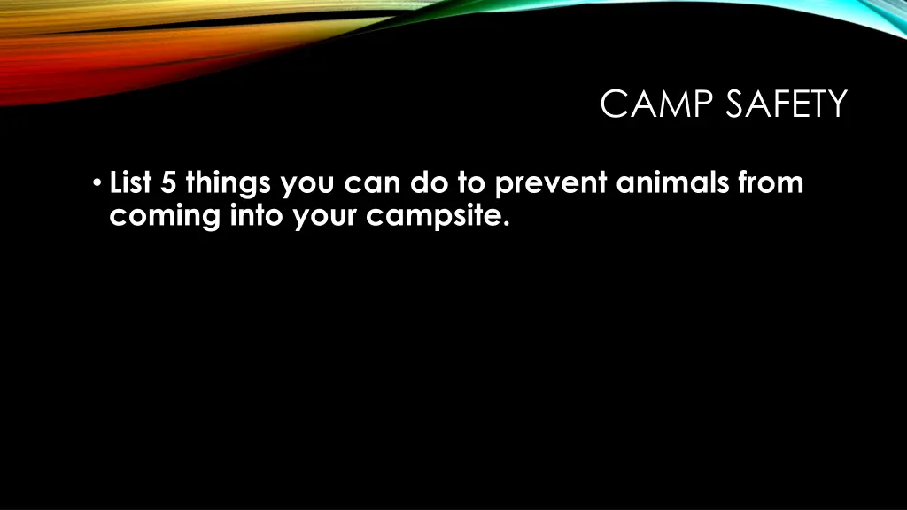 camp safety 2