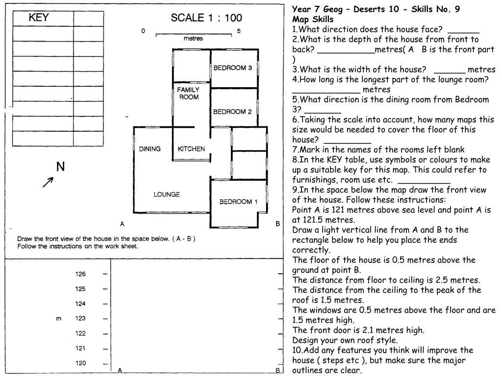 year 7 geog deserts 10 skills no 9 map skills