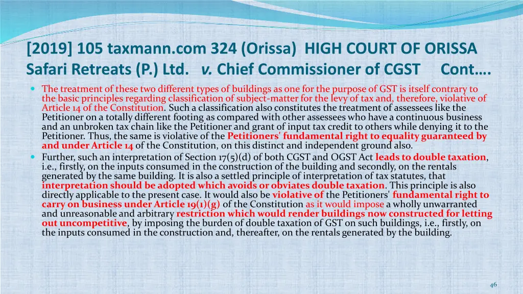 2019 105 taxmann com 324 orissa high court 2