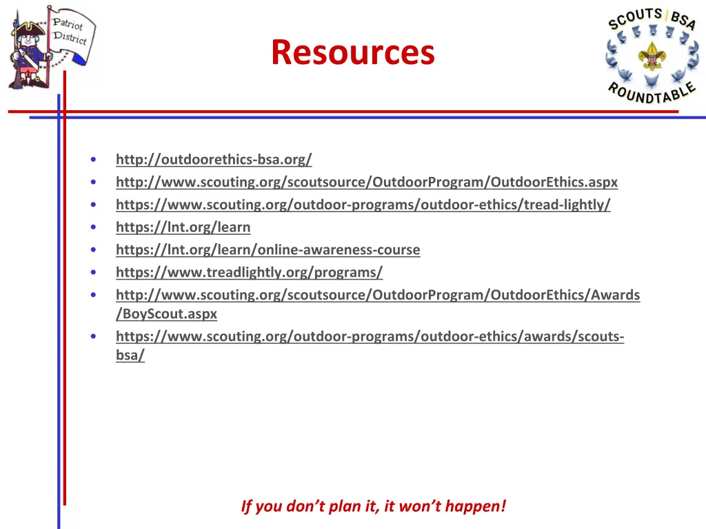 resources