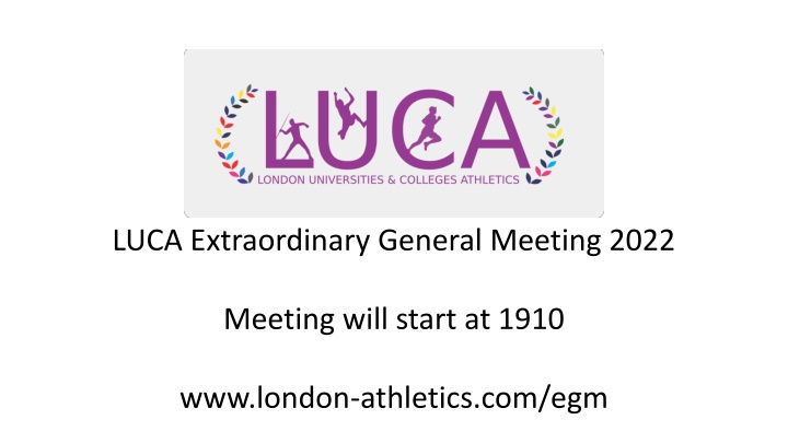 luca extraordinary general meeting 2022