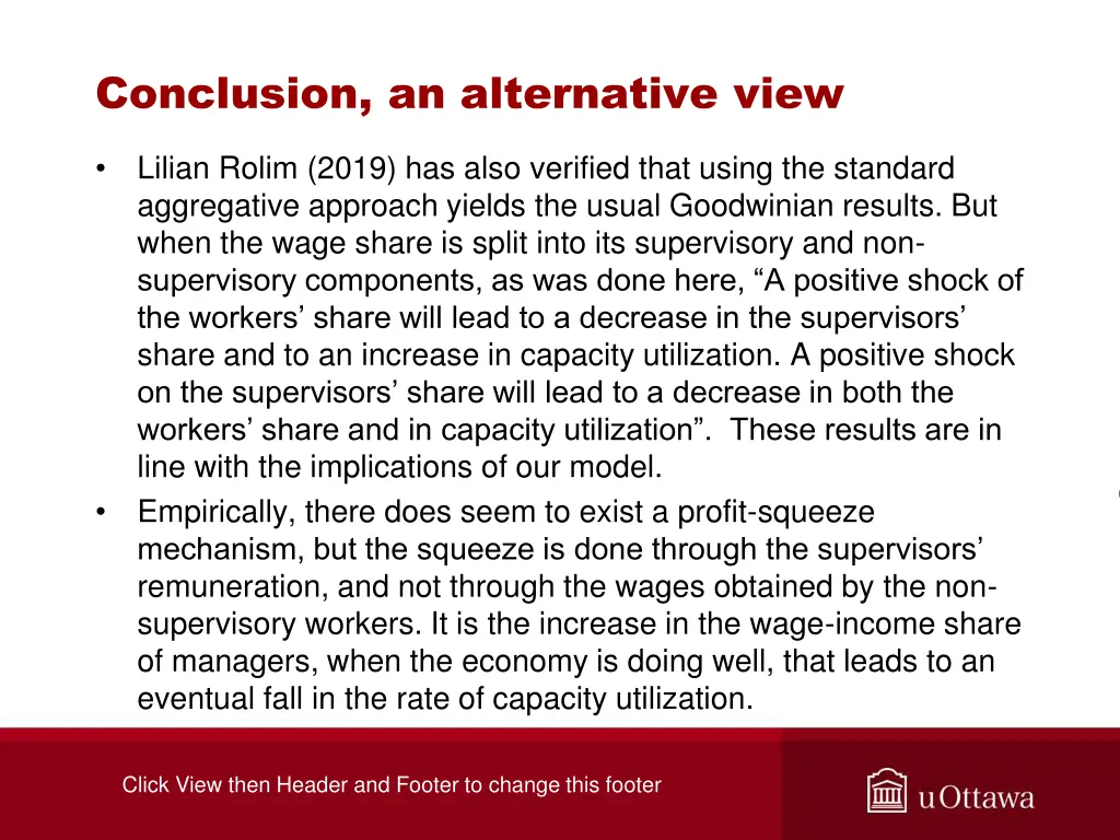 conclusion an alternative view 1