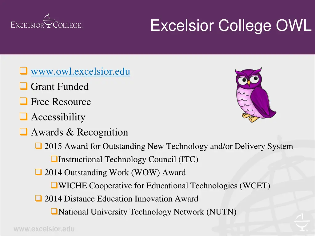 excelsior college owl