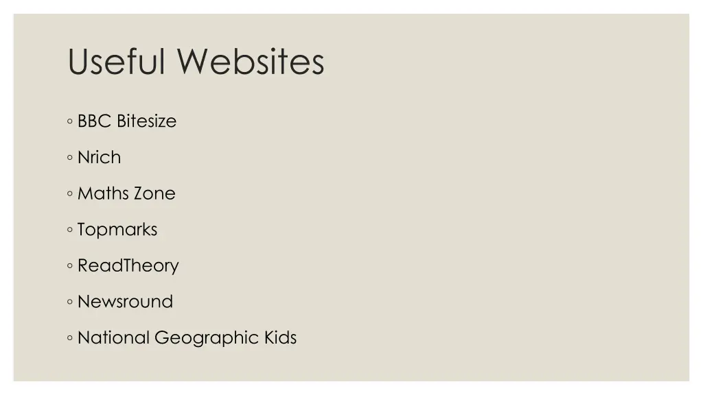 useful websites