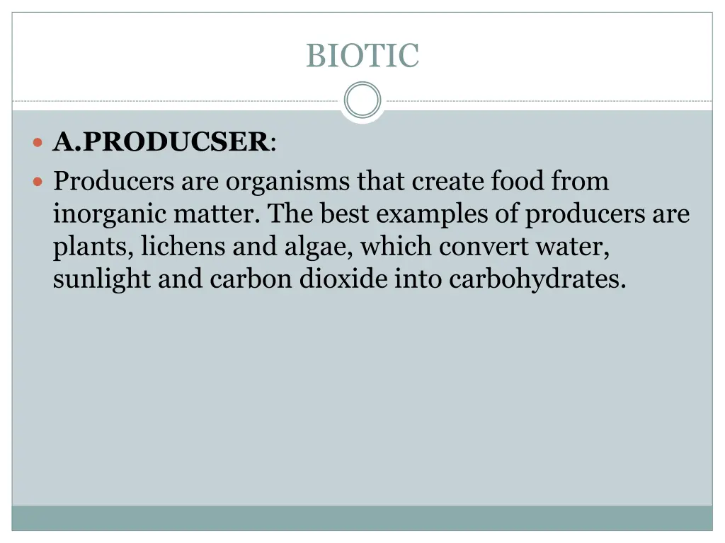 biotic