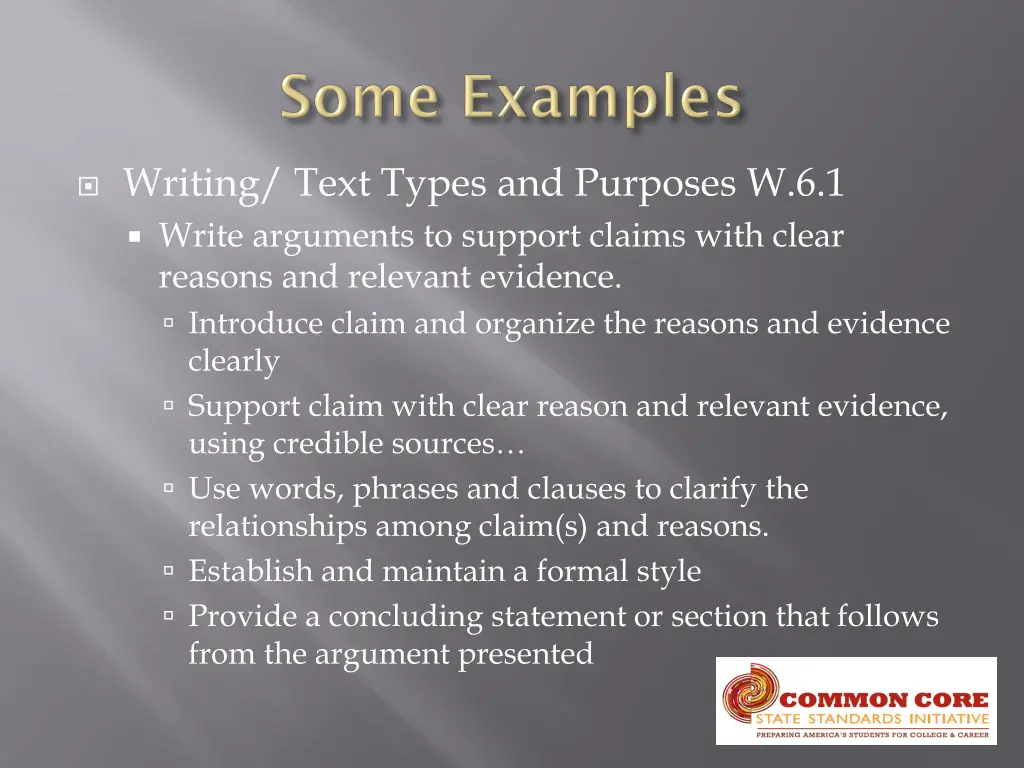 writing text types and purposes w 6 1 write